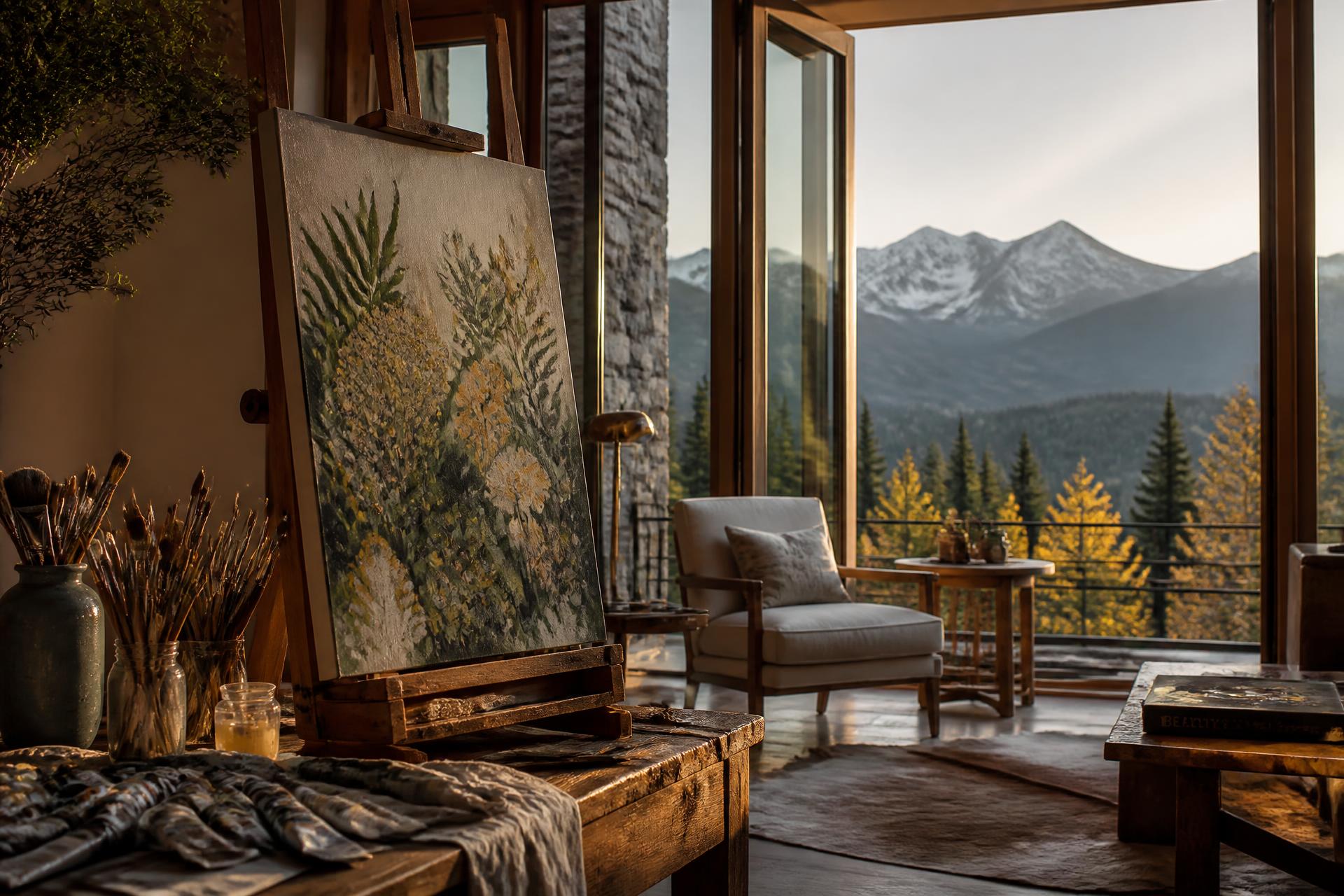 Mountain studio in Morrison, Colorado